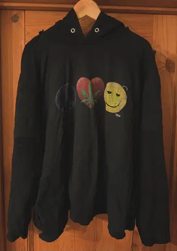 [ FULL-BK ] 빈티지 가공 후디