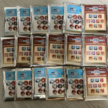 전생했더니 슬라임이었던 건에 대하여 캔뱃지 아크릴 키링 세트