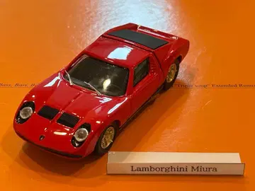 슈퍼카 미니카 람보르기니 미우라 레드 당시제 이탈리아제