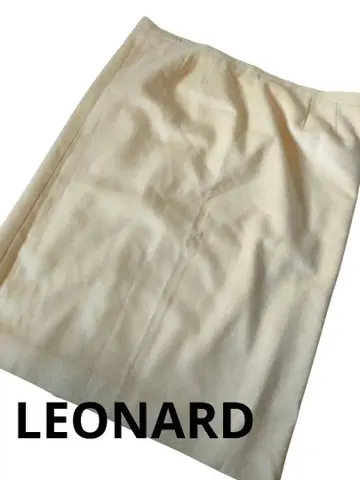 f20 컨디션 최상 레오나르 LEONARD 스커트 캐시미어