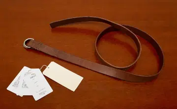 CONFECT (컨팩트) 이탈리아 그레인 가죽 링 벨트