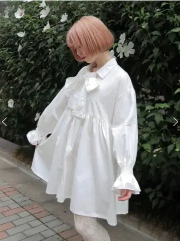 merry jenny 타이 리본 미니 원피스