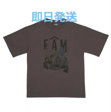 timelesz FAM 2025 투어 티셔츠 차콜 그레이