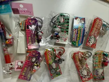 헬로키티 지역 한정 키티 스트랩 볼펜 샤프 도쿄 모음