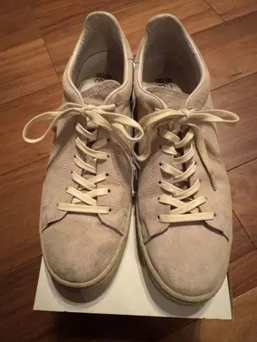 PATRICK 펀치 스웨이드 베이지 스니커즈 38