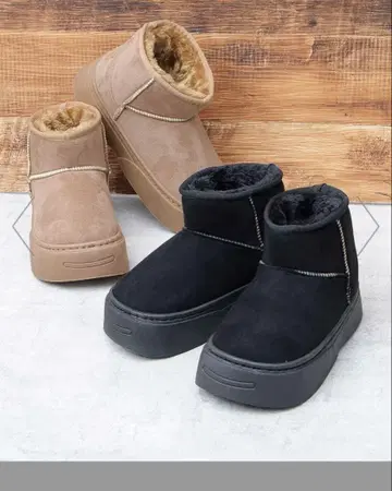 [ 미사용 새상품 ] GERRY 스웨이드 어그 부츠 블랙 L 24cm