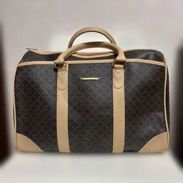 루이 조르지오 보스턴 백 다크 브라운/베이지 새상품