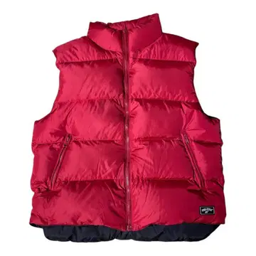 PRO-KEDS 프로케츠 다운 베스트 빨간색 블랙 아메카지