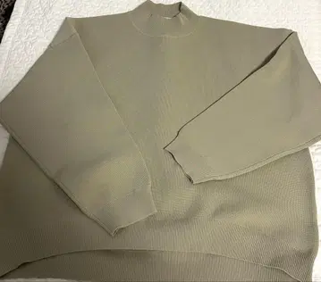 스탬프앤다이어리 폴리에스테르 하이넥