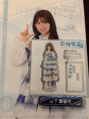히나타자카46 복권 야마시타 하루카 아크릴 스탠드 세트