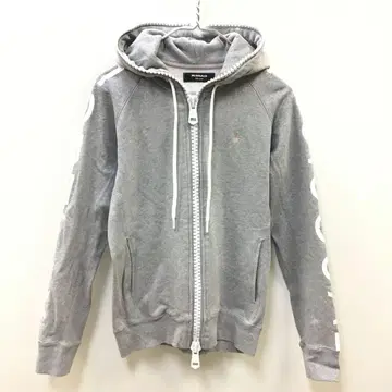 1PIU1UGUALE3 그레이 풀 집업 후드티