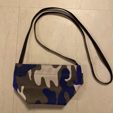 에르베샤 펠리에 숄더 카모플라주 파랑 XS
