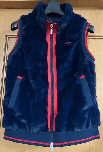 새상품급 Callaway 네이비 베스트 여성용 M 사이즈