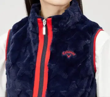 새상품급 Callaway 네이비 베스트 여성용 M 사이즈
