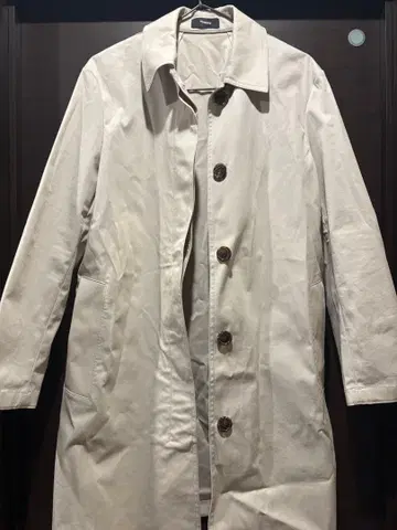 Theory 아이보리 트렌치코트