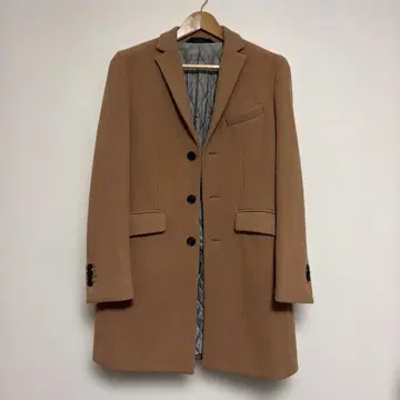 ABAHOUSE 체스터 코트 브라운 사이즈 2