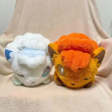 포켓몬 식스테일 휴식 타임 프라이즈 봉제 인형