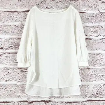 zr257 화이트 오프숄더 블라우스 M