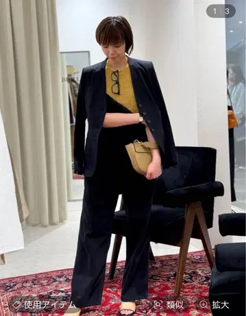 데님 오버롤 BRILL 인기 완판템 몇 시간 착용 블랙 38