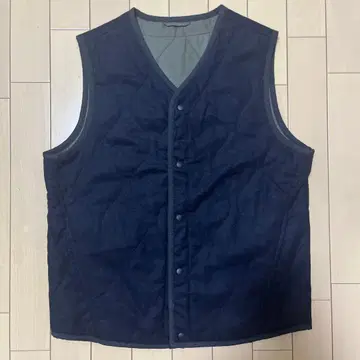 [ 컨디션 최상 ] universal works 리버서블 퀼팅 베스트