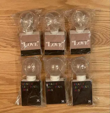 ARASHI LIVE TOUR 2013/2015 응원봉 6개 세트