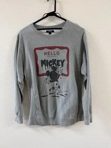 SILAS 미키 프린트 맨투맨