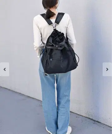 블루블루에 2way 개더 백팩