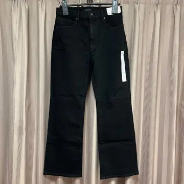 유니클로 플레어 하이라이즈 청바지 허리 71cm 미사용 새상품