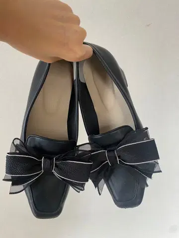 RANDA 2WAY 모노그램 로퍼 신발