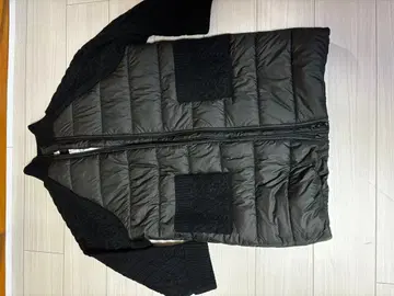 vin 퀼팅 자켓 니트 소매