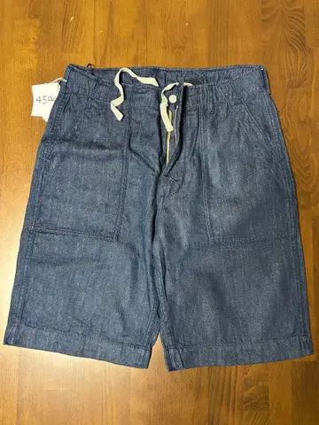 몽프 데님 908 베이커 숏팬츠