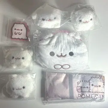 포메라니안 모찌 가챠가챠 7세트