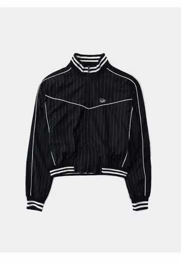 Bad Blood 스트라이프 크롭 자켓