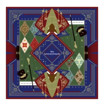 트위스테 스퀘어 스카프 페로 플레이풀랜드