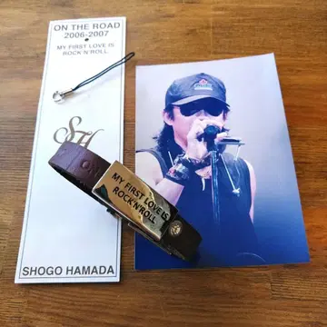 하마다 쇼고 팔찌 겸 스트랩 MY FIRST LOVE