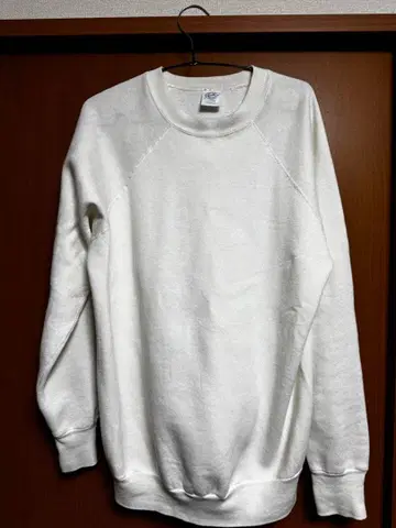 Pannill 화이트 맨투맨 X-LARGE