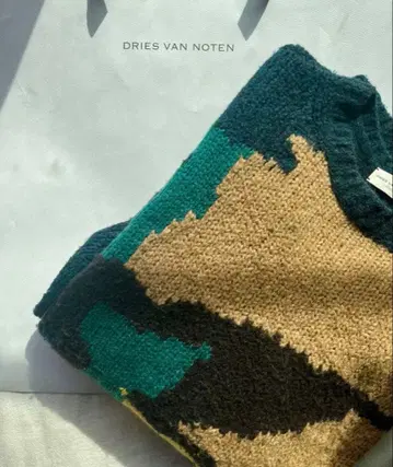 DRIES VAN NOTEN 21AW 인터샤 편직 니트