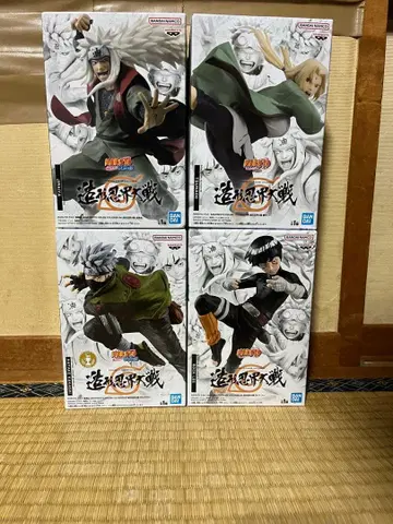 NARUTO 조형 인계대전 피규어 4체 세트