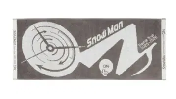 Snow Man Dome Tour 2025-2026 ON 페이스 타월