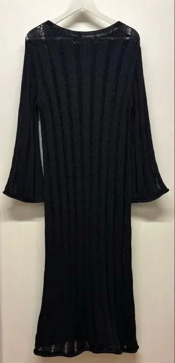 H&M 블랙 시스루 니트 원피스 S