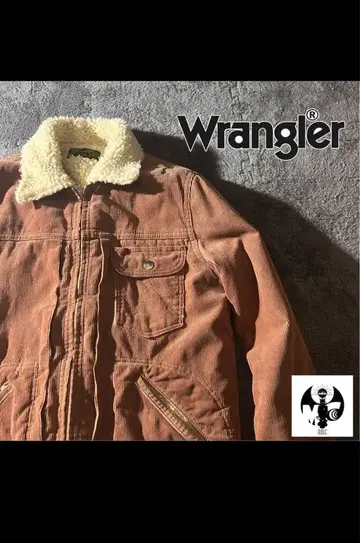 새상품급 Wrangler 보아 자켓 브라운