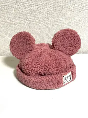 데이즈니 모자 보아 핑크 모자 캡 핑크 미키