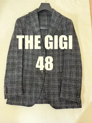 THE GIGI 체크 무늬 테일러드 자켓