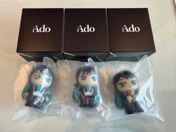 회장 한정판 어디든 Ado 미니 피규어 3체 컴플리트 세트