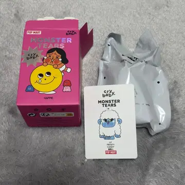 POP MART MONSTER TEARS frostycandy