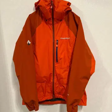 mont-bell 다이나액션 후드티 오렌지 GORE-TEX