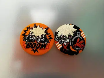 나의 히어로 아카데미아 바쿠고 카츠키 캇짱 자수 캔 배지