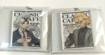 Dr.STONE 아모카페 키링 제노 스탠리 2세트