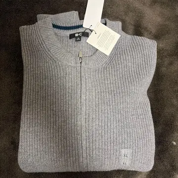 크루넥 풀 집업 가디건 유니클로c