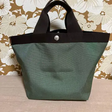 에르베샤 펠리에 M 그린과 브라운의 토트백